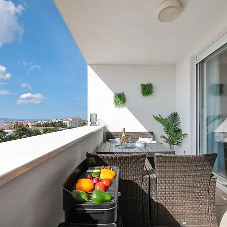 Stella Maris 2Bdr, Balcony, Sea View, Garage, Bbq Apartment Zadar Exterior photo