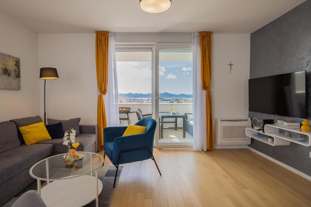 Stella Maris 2bdr, Balcony, Sea View, Garage, Bbq Apartment Zadar