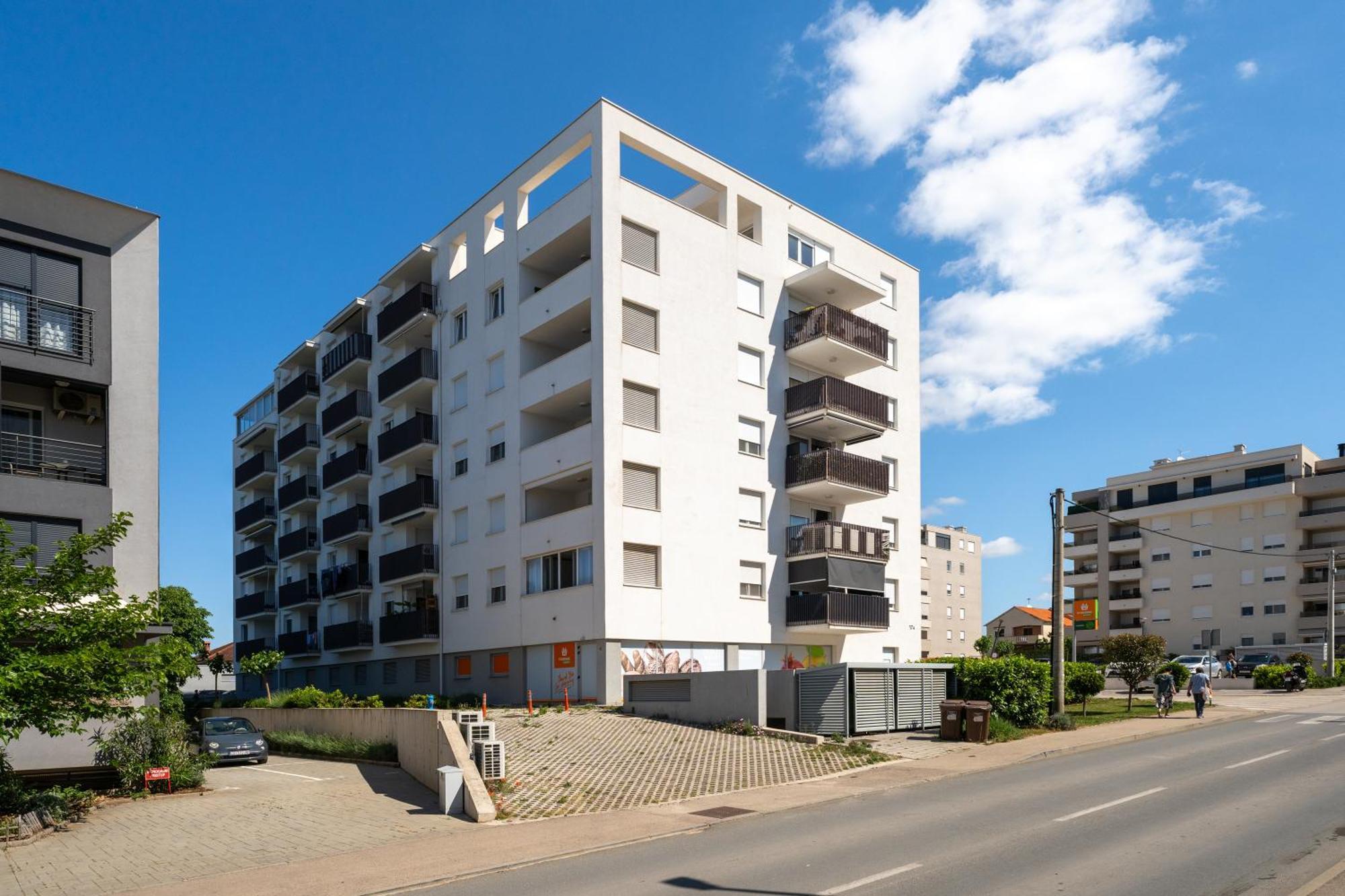 Stella Maris 2bdr, Balcony, Sea View, Garage, Bbq Appartement Zadar