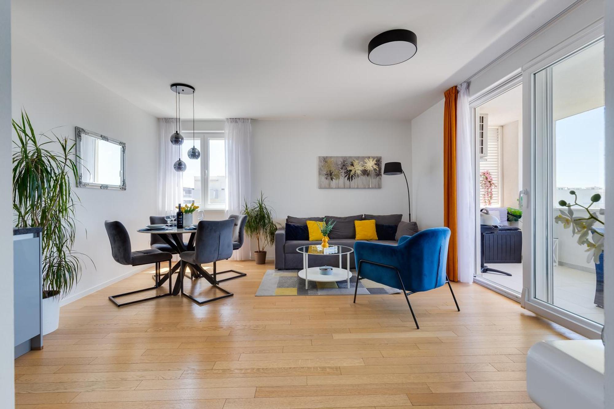 Appartement Stella Maris 2bdr, Balcony, Sea View, Garage, Bbq